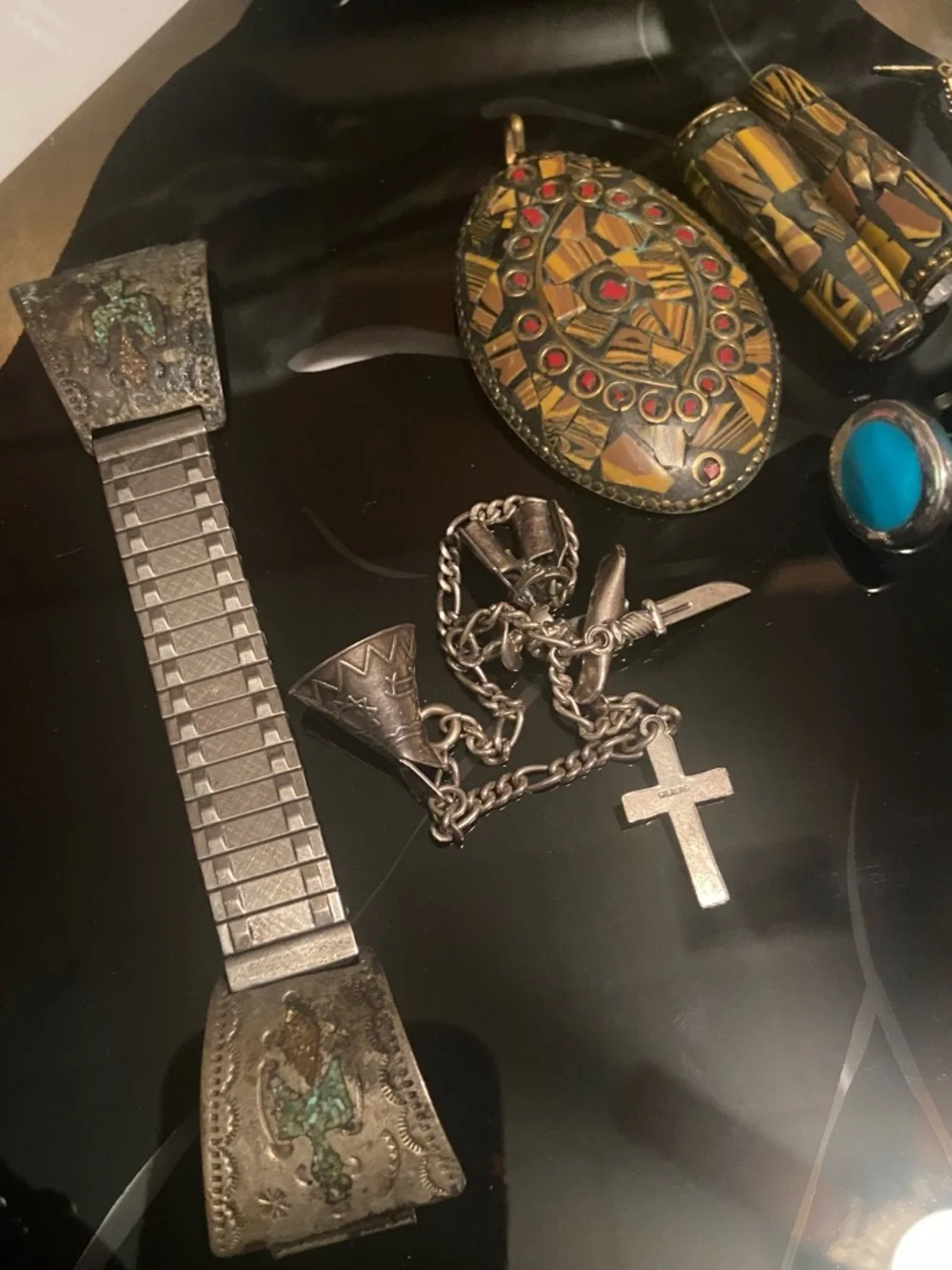 Estate Lot 94 charm bracelet